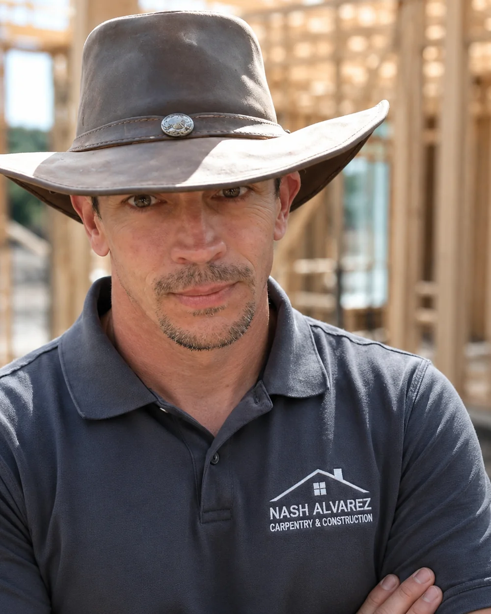 Nash Alvarez, owner of Nash Alvarez Carpentry and Construction